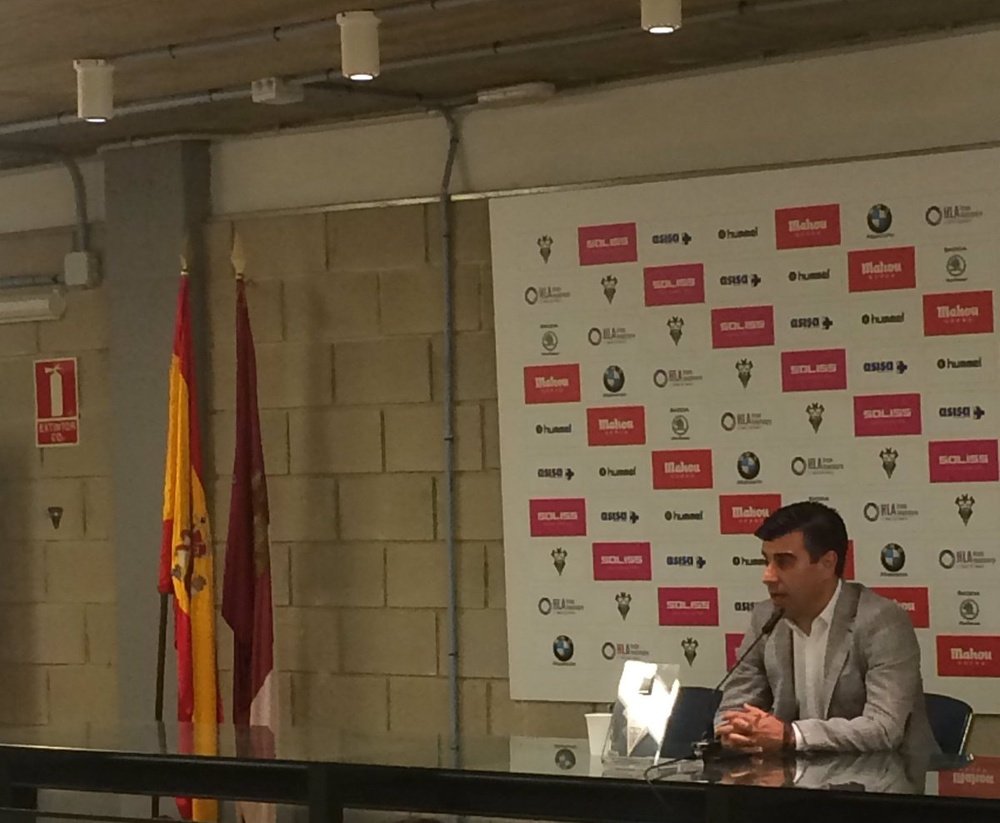 Nico Rodríguez, preocupado por la situación actual de su equipo. AlbaceteBPSAD