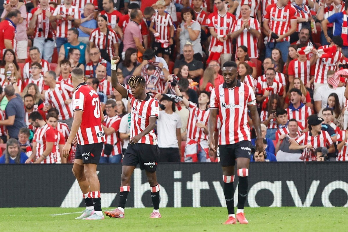 Así fue el debut en Liga de Athletic y Sevilla. EFE