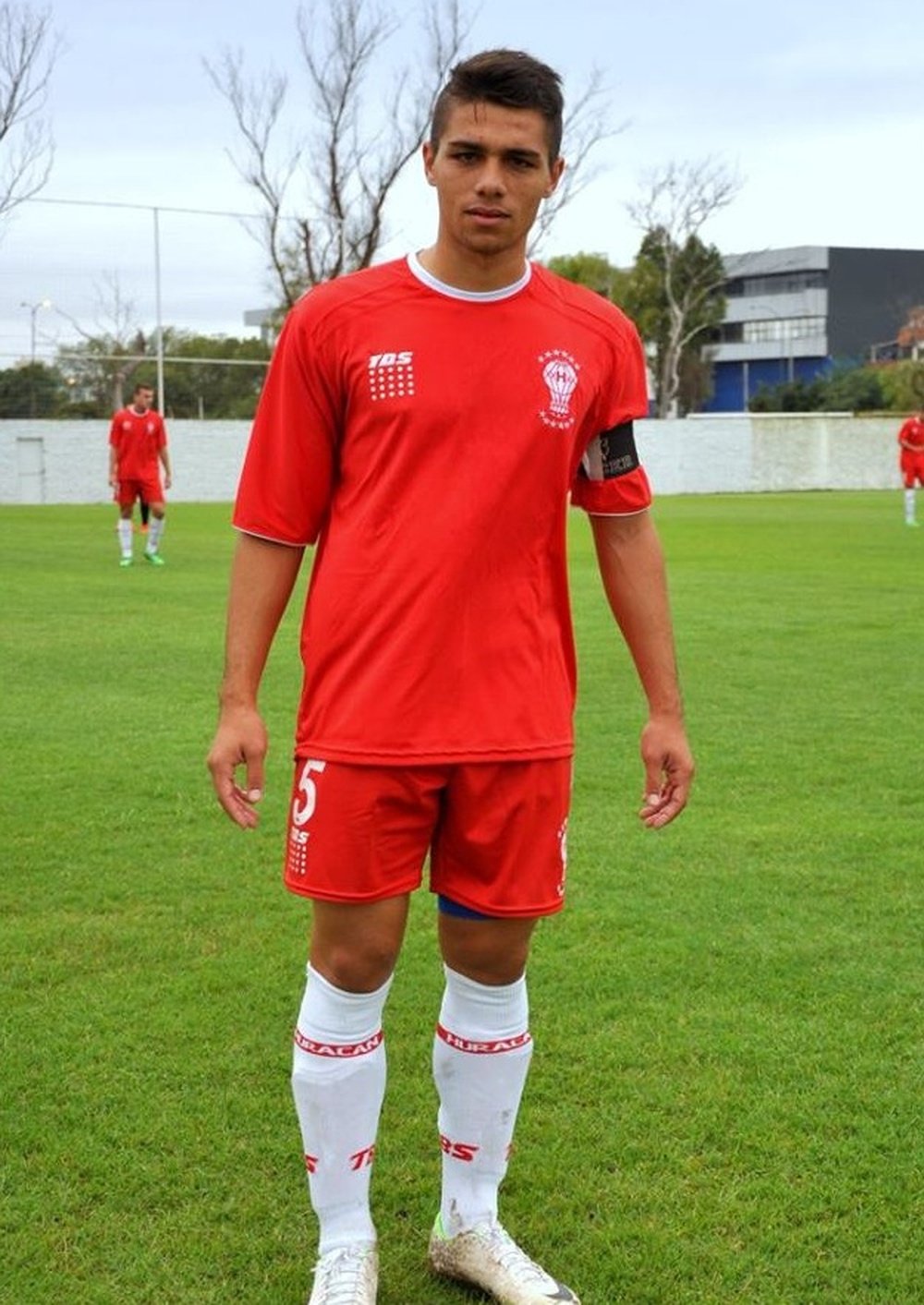 Nicolás Cordero ha firmado su primer contrato como profesional en 'el Globo'. CAHuracán