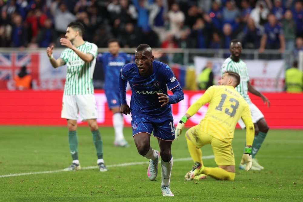Jackson scored Chelsea's second in Wednesday's final. EFE