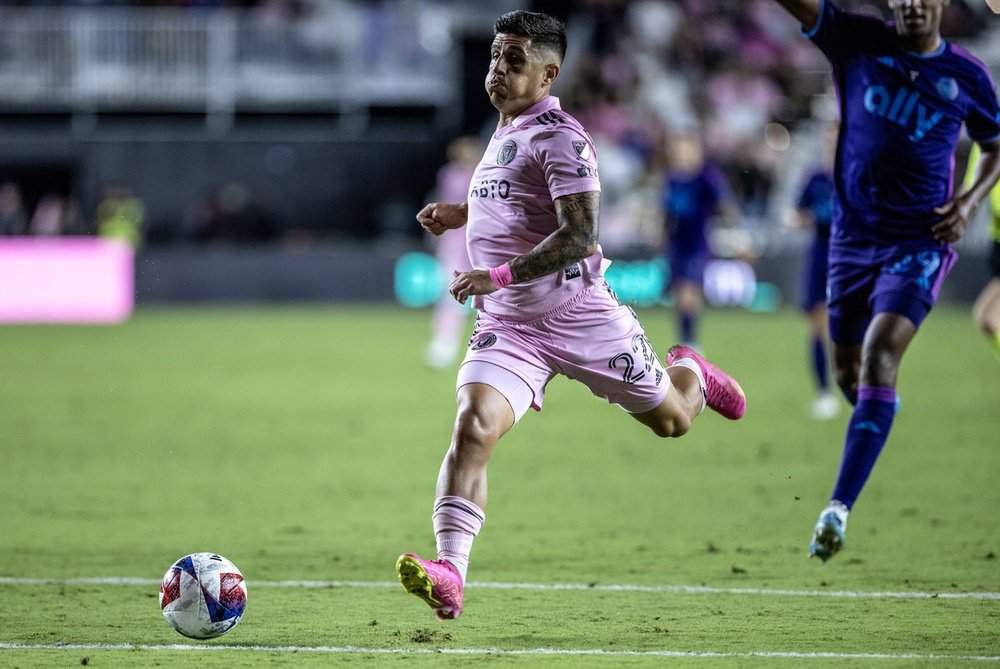 El Inter Miami firmó un 2-2 contra el Charlotte. EFE