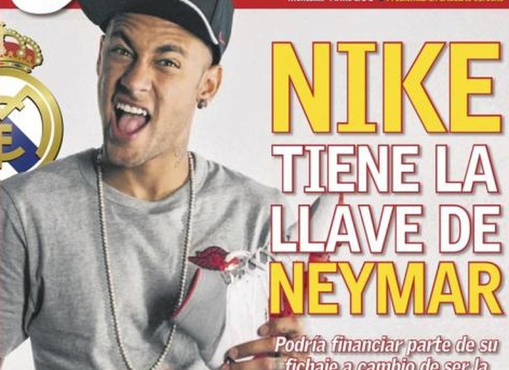 La marca de ropa podría costear el fichaje de Neymar. AS
