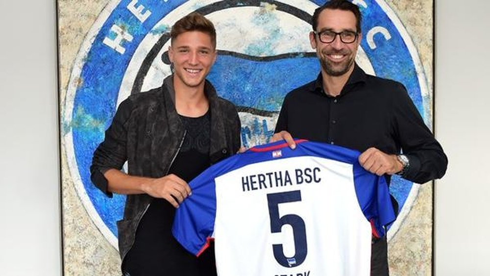 Niklas Stark, es nuevo jugador del Hertha de Berlín. HerthaBSC