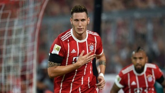 Niklas Süle acaba contrato con el Bayern a final de temporada. AFP
