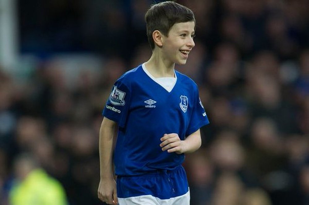Nine-year-old George Shaw wins award for Goal of the Month. Twitter