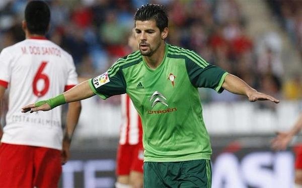Nolito, durante un partido. Twitter