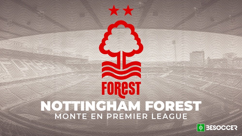 Nottingham Forrest promu en Premier League. AFP