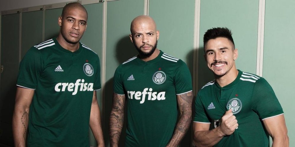 Camisa verde é o uniforme principal da equipe paulista. Twitter/Palmeiras