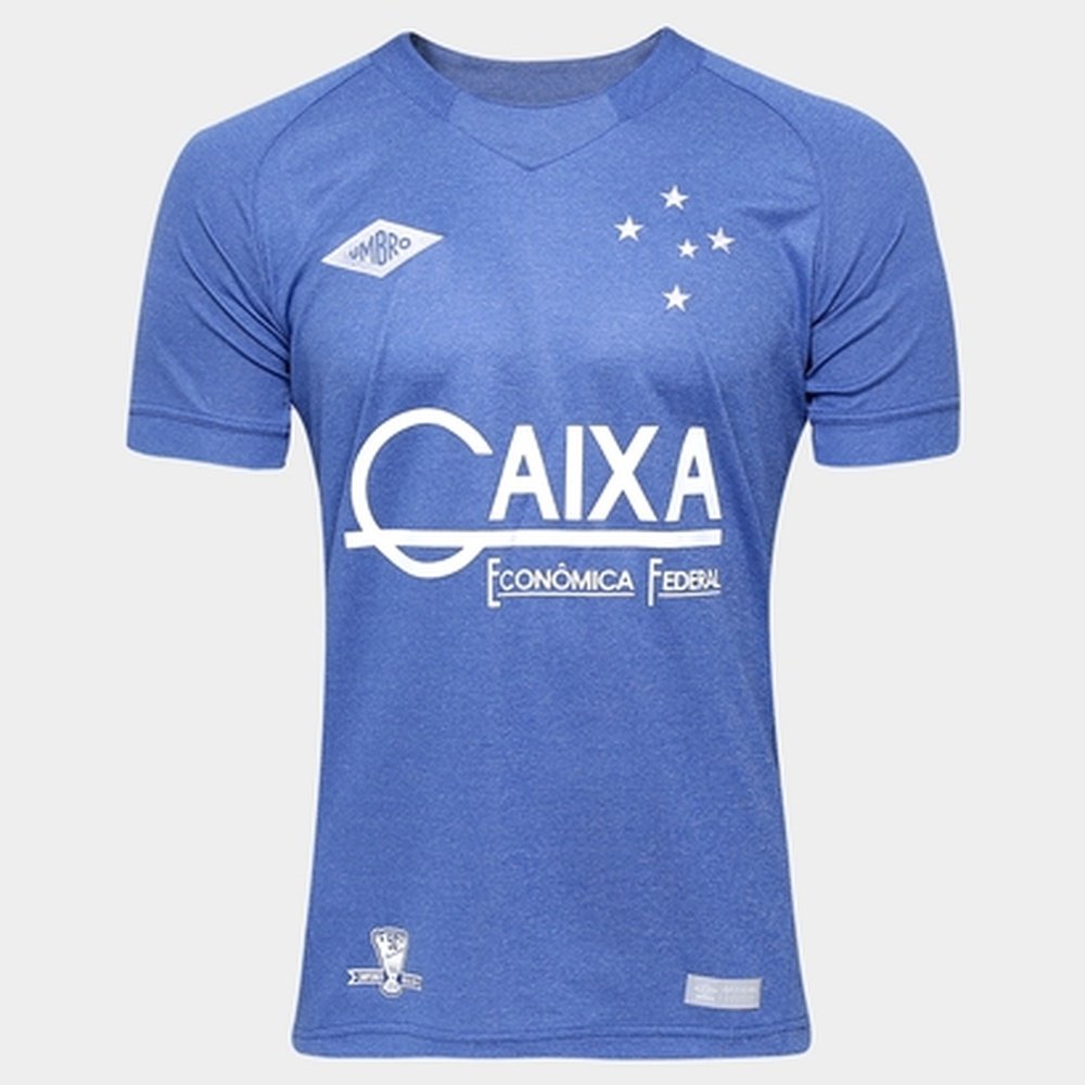 Se ha dado a conocer la nueva camiseta que lucirán los jugadores del Cruzeiro. Cruzeiro