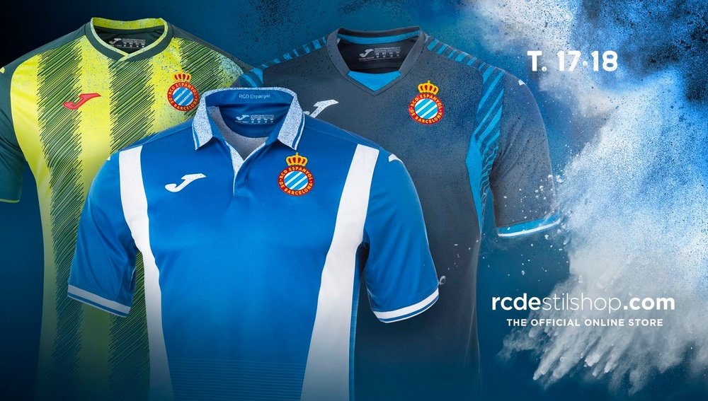 El Espanyol asegura que con las nuevas camisetas ha vendido más. RCDEspanyol