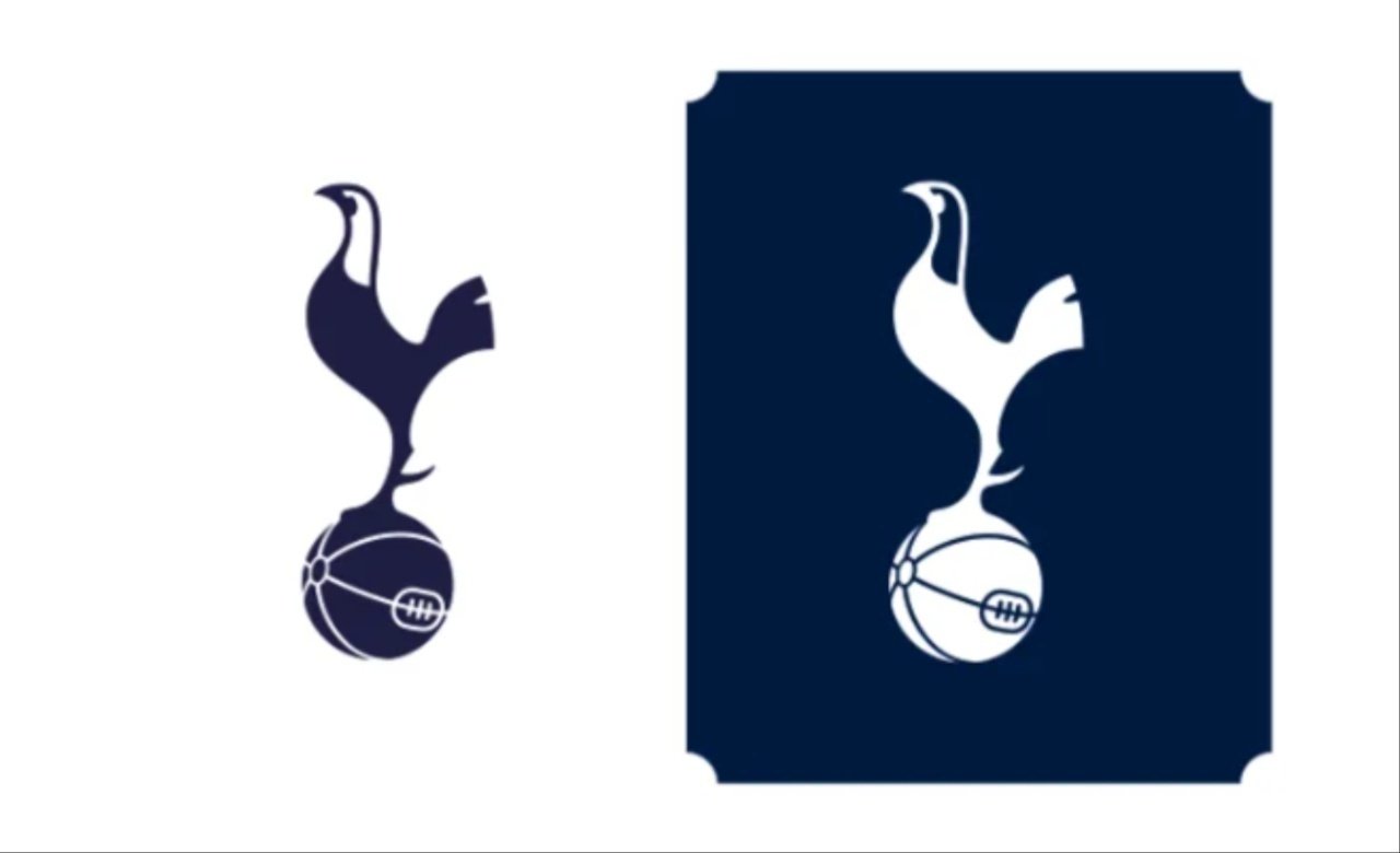 El Tottenham quita las letras de su escudo