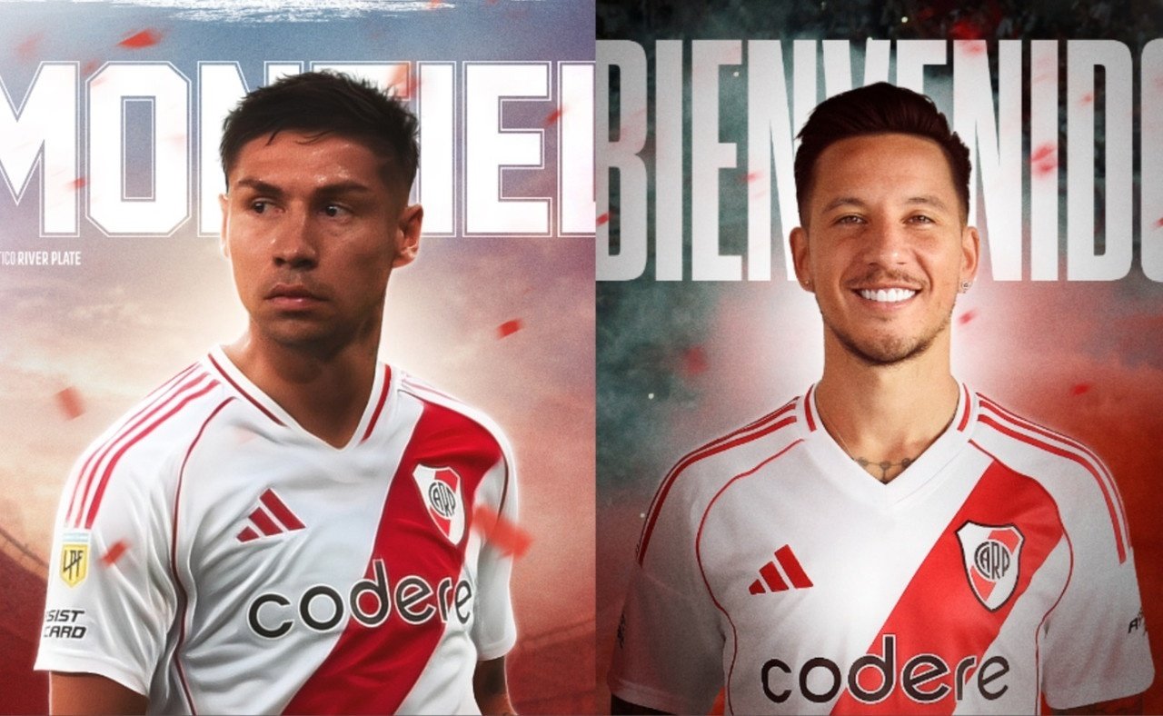 2x1 de retornos en River Plate: el 'Millonario' anunció a Montiel y Driussi