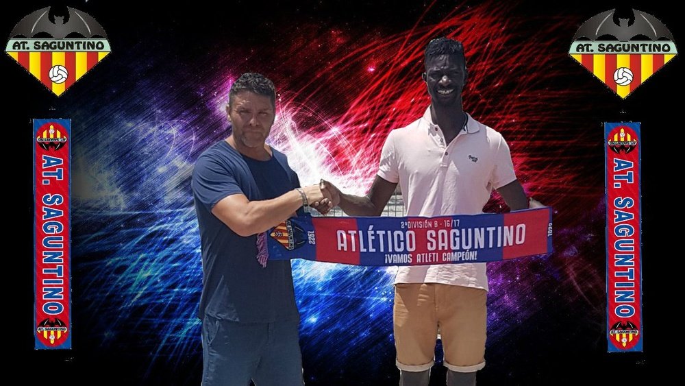 Nuha Marong, nuevo jugador del Atlético Saguntino. AtcoSaguntino