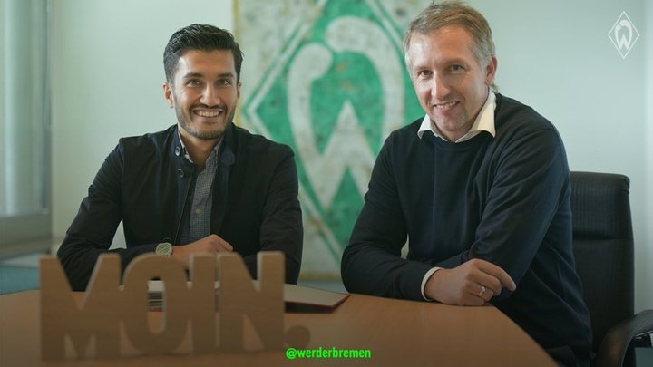 OFFICIAL: Werder Bremen sign Nuri Sahin