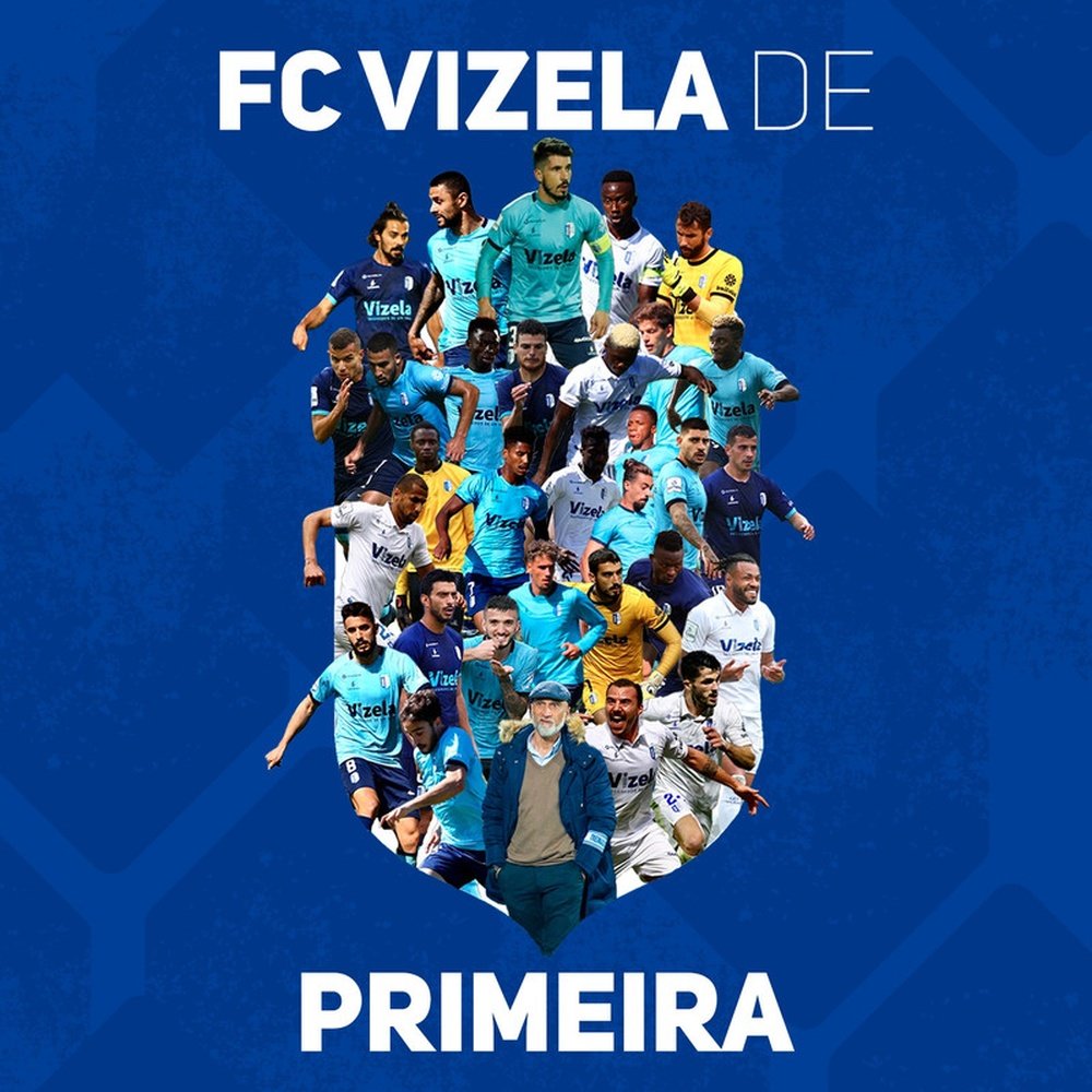 O FC Vizela garante o acesso a elite do futebol portuguê. Facebook Futebol Clube de Vizela