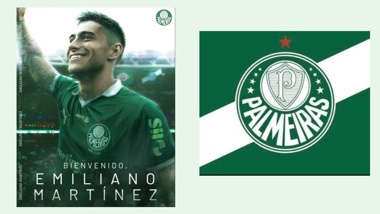 O Palmeiras anuncia a contratação de Emiliano Martínez