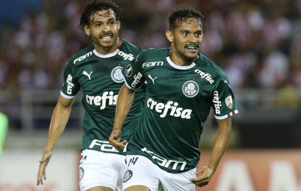 Scolari conformó una estructura inexpugnable. Twitter/Palmeiras