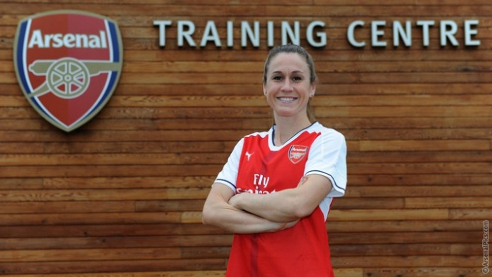 O'Reilly, nueva jugadora del Arsenal Ladies. Arsenal