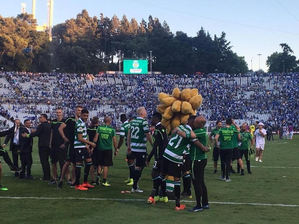 Escalações PSV x Sporting. Twitter/Sporting_CP