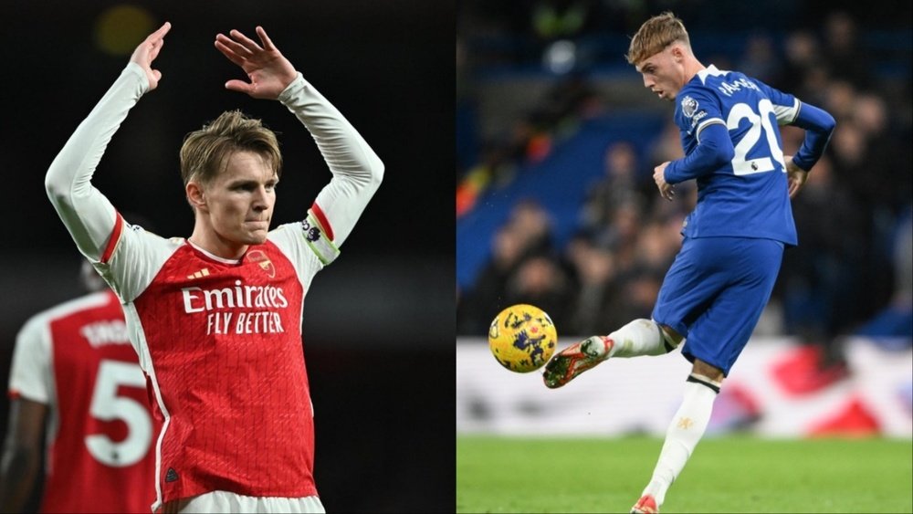There is one thing Martin Odegaard and Cole Palmer agree on. EFE