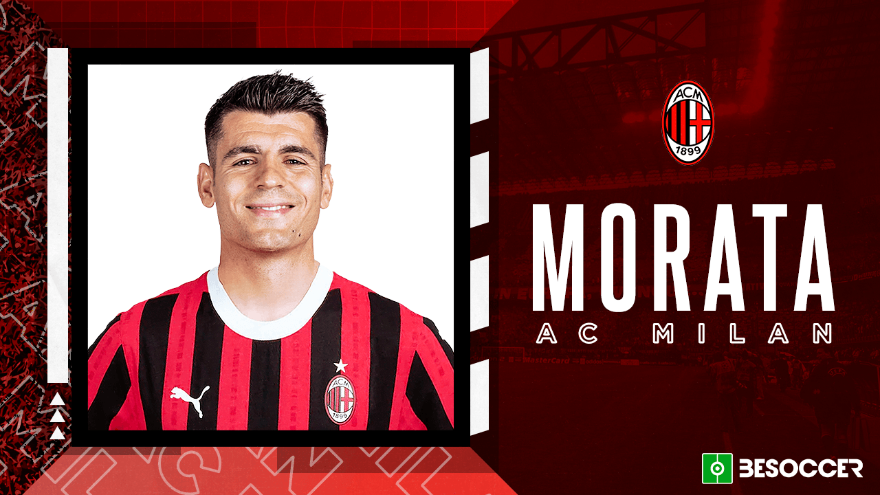 OFFICIAL: Alvaro Morata signs for AC Milan