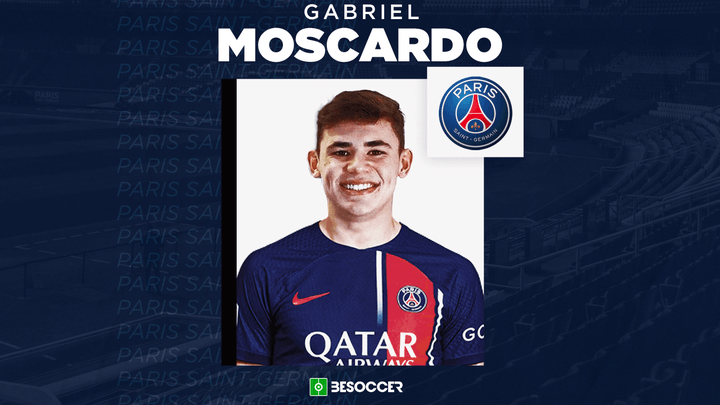OFFICIAL: PSG sign Chelsea and Arsenal's target Gabriel Moscardo