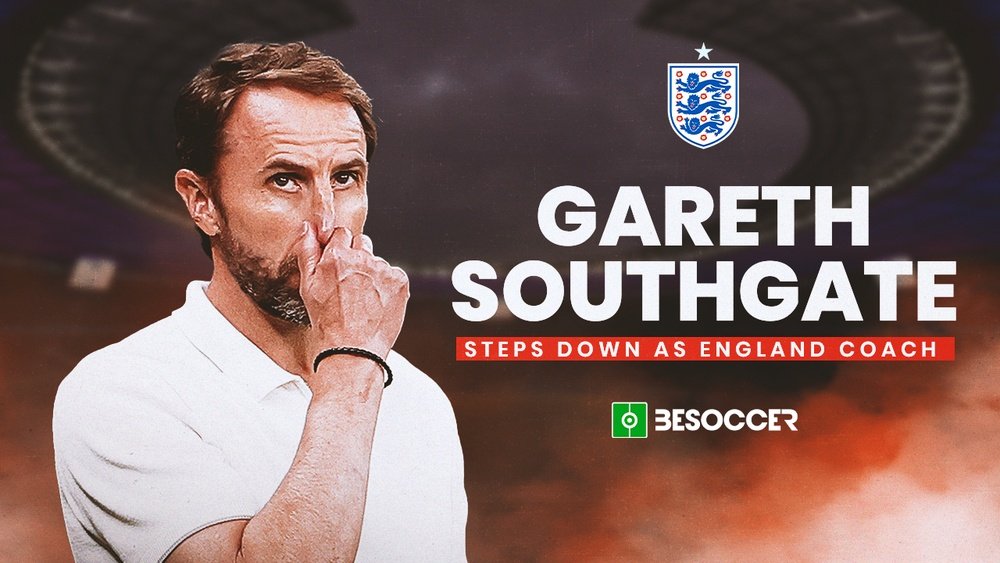 Gareth Southgate will not remain in charge of the Three Lions. BeSoccer
