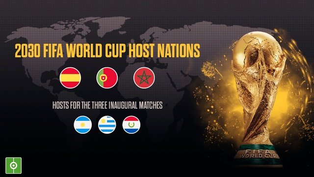 FIFA confirmed on Wednesday the candidacy of Spain, Portugal and Morocco as organisers. BeSoccer