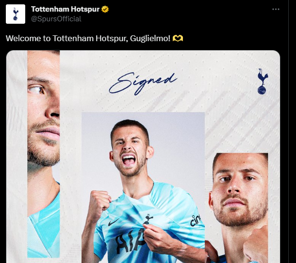 Stampa del Tottenham Hotspur Football Club - Poster con stemma bianco - Italia