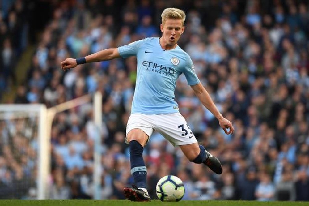Oleksandr Zinchenko could be in for an interesting transfer market. AFP