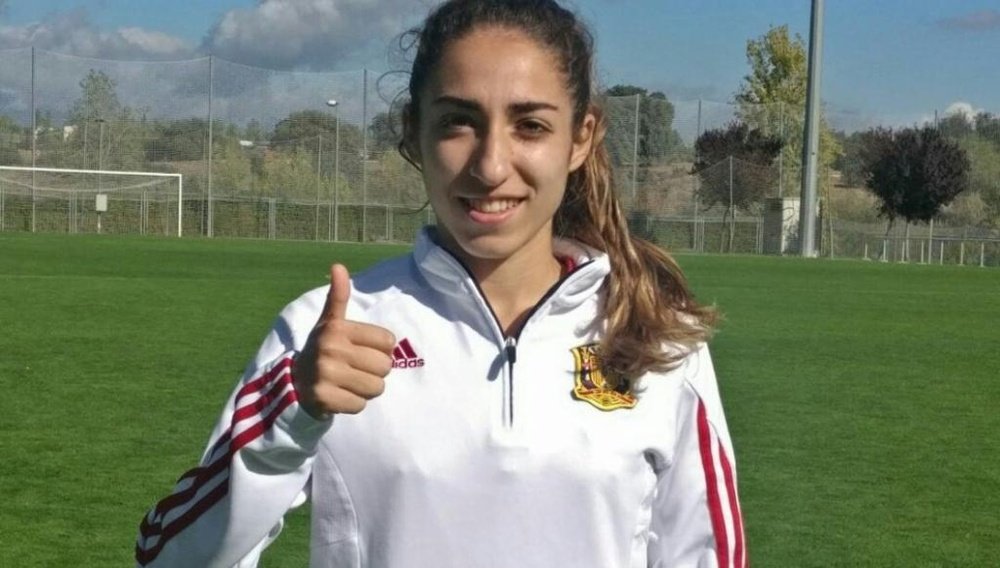Olga lleva diez años con el Sevilla. SevillaFC