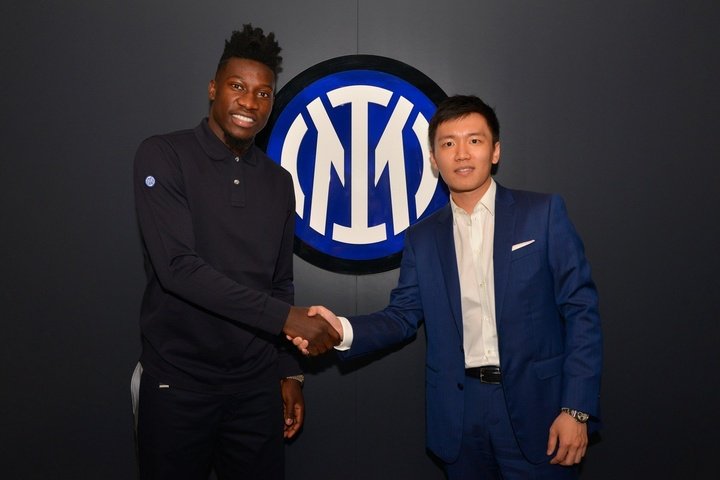 Onana dévoile les coulisses de son transfert à l'Inter. Twitter / Inter de Milán