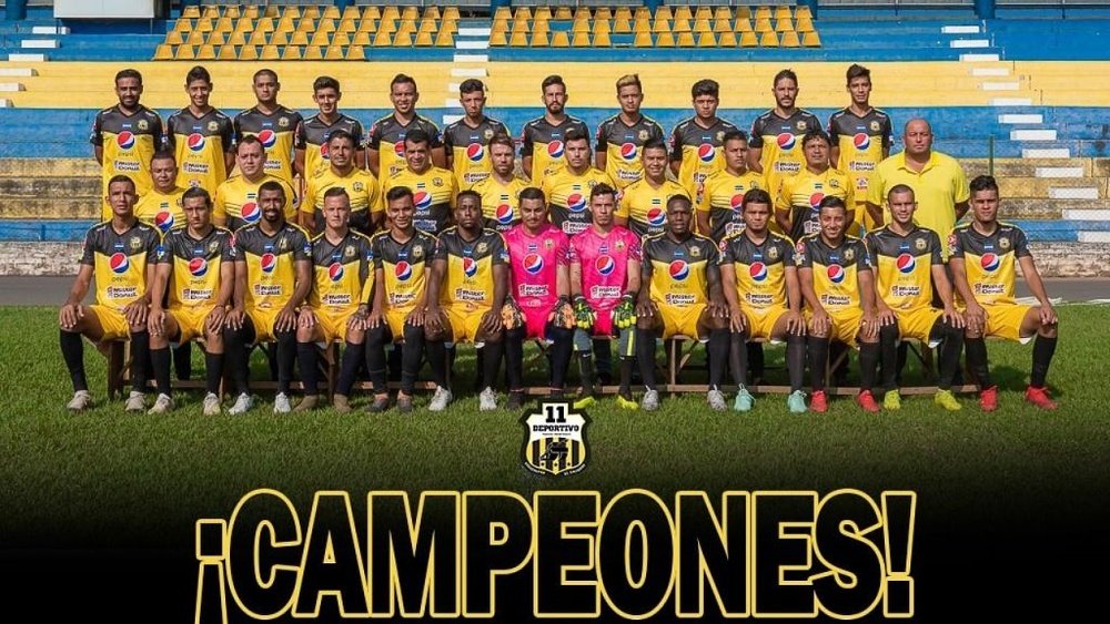 Once Municipal es campeón del Clausura. Twitter/11deportivofc