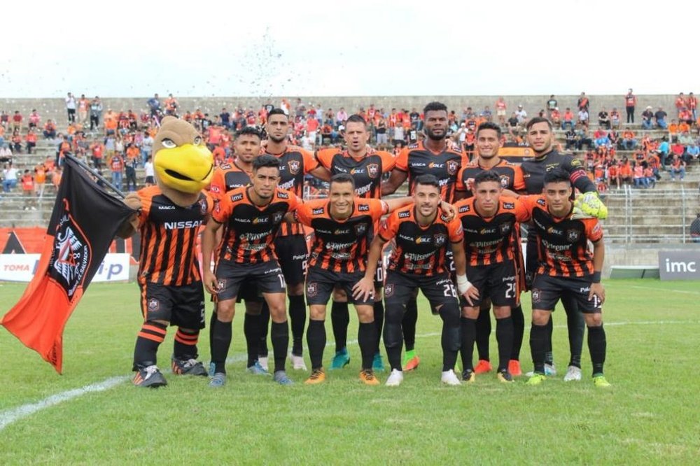 Águila se mide a Audaz sin Acosta. Twitter/CDÁguila