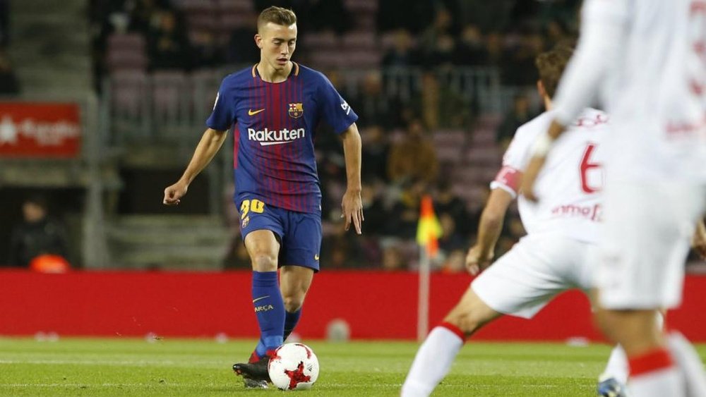 Oriol Busquets visa a primeira equipe. EFE