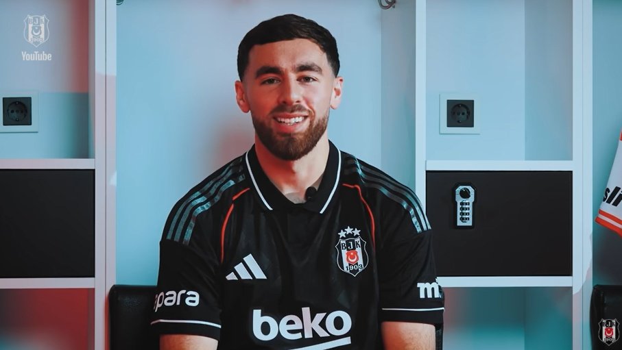 Kokcu will be the most expensive signing in Turkey's history. Capture/BesiktasJK