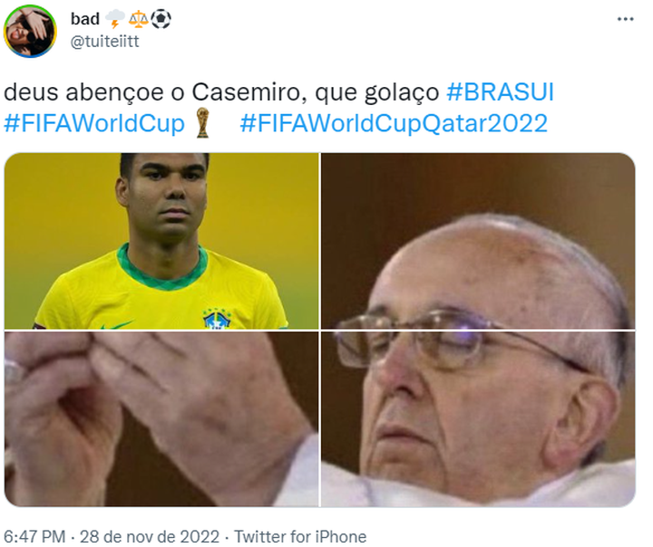 Os memes da vitória do Brasil para cima da Suíça