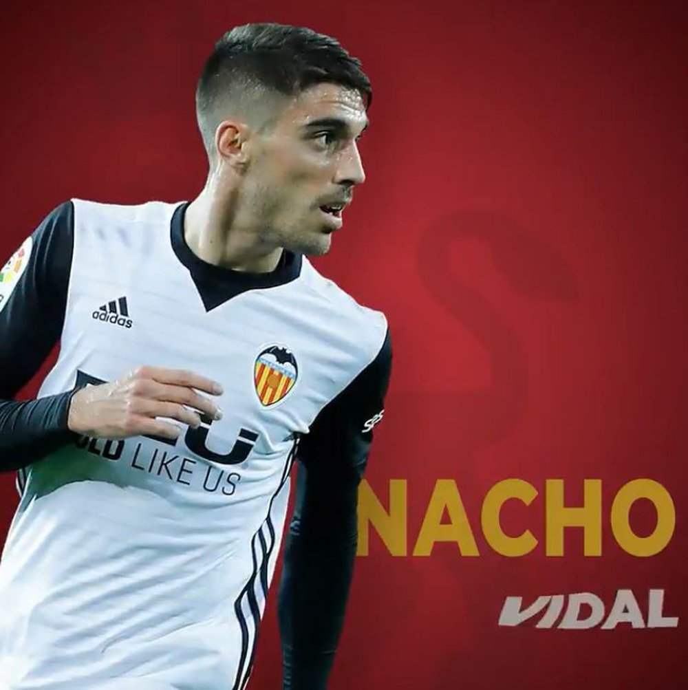 Nacho Vidal firma por cuatro temporadas. Twitter/CAOsasuna