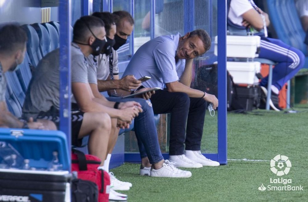 El técnico del Castellón espera que su equipo consiga la victoria. LaLiga