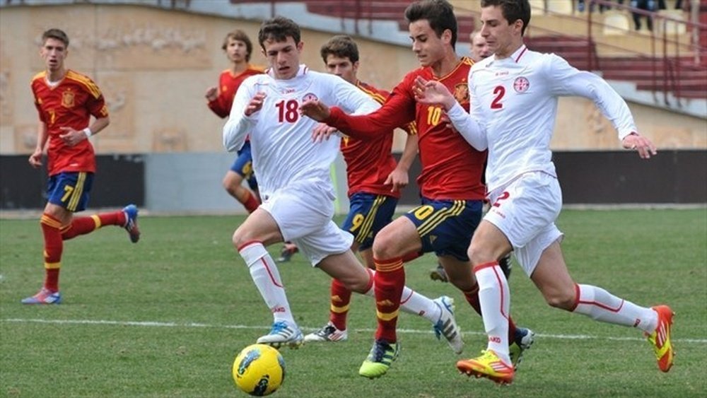 El defensa georgiano se muestra motivado ante el partido frente al Espanyol. UEFA