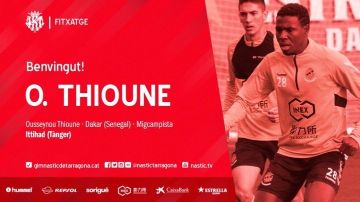 Ousseynou Thioune, nuevo jugador del Nàstic