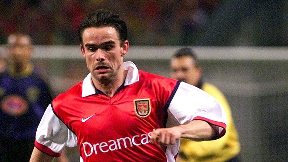 The former winger played for Arsenal between 1997 and 2000. AFP