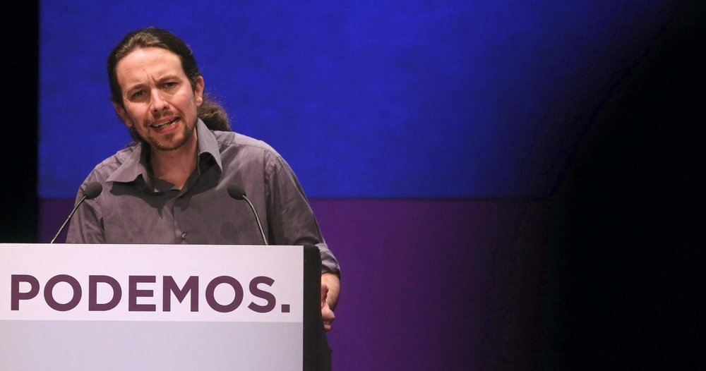 Pablo Iglesias, líder del partido político Podemos. EFE