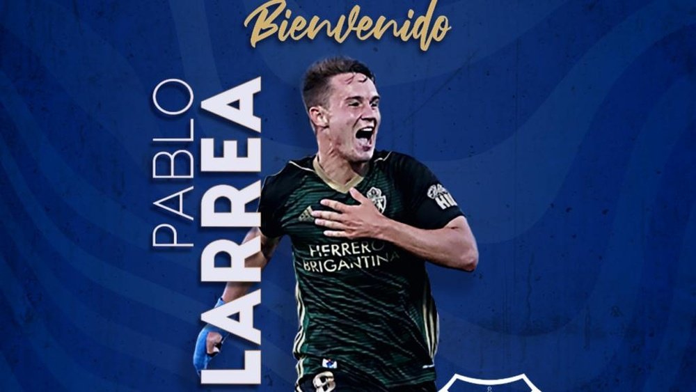Pablo Larrea es nuevo jugador del Tenerife. CDTOficial