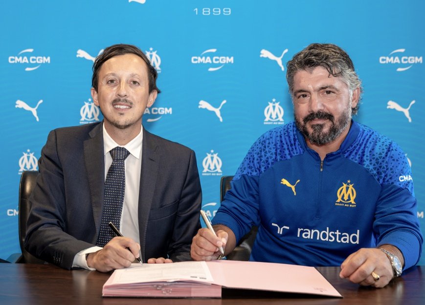 Gattuso é o novo treinador do Marseille 