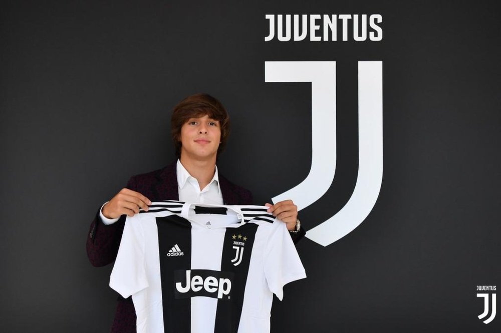 Pablo Moreno looks set to join Manchester City. Twitter/JuventusFC