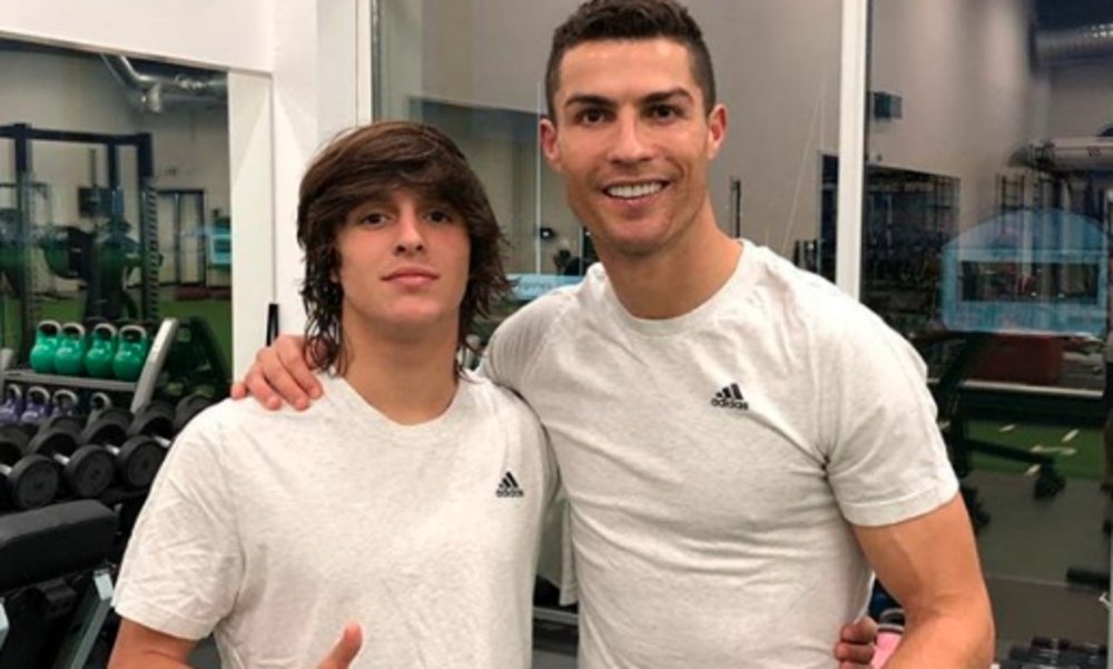 Pablo Moreno: el nuevo alumno de Cristiano es un ex del Barça de 16 años. Instagram/iampablomoreno