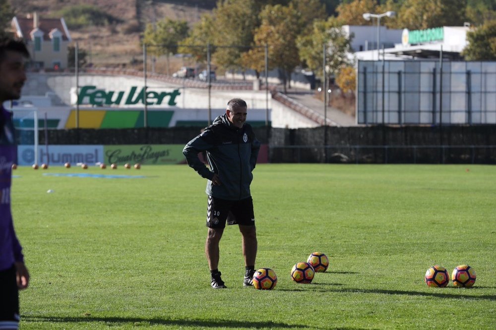 Paco Herrera espera un Lugo ofensivo. RealValladolid