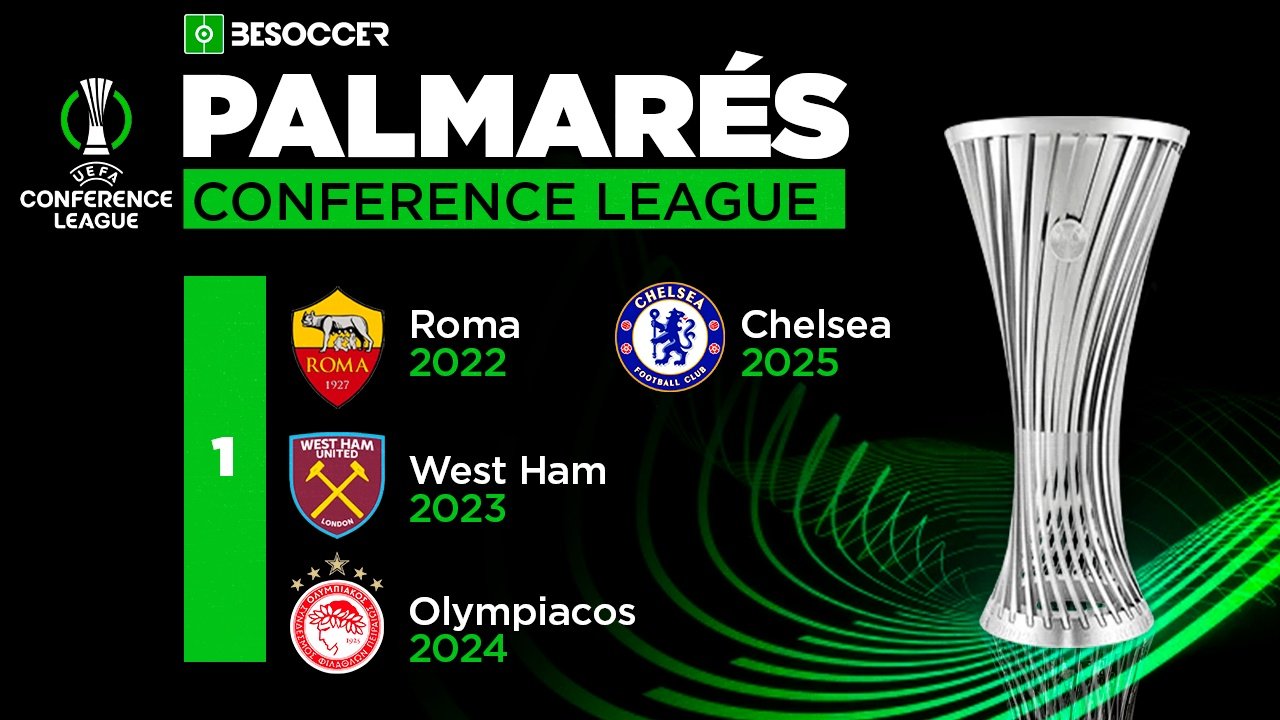 Palmarés de la Conference League: ¿quién ha ganado más títulos? BeSoccer