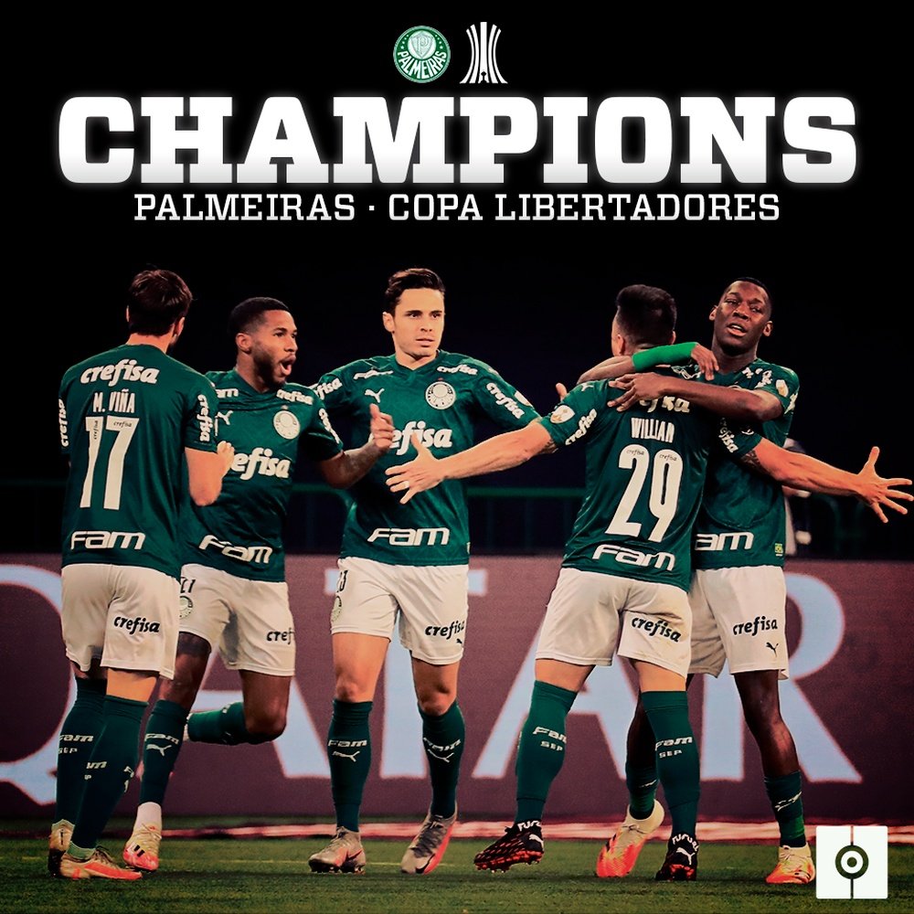 Palmeiras remporte la Copa Libertadores !.besoccer